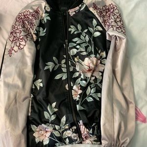 Guess  embroidered bomber jacket
